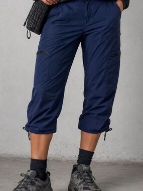 Wind River Capri Pants Womens Size 16 Blue Gorpcore Casual Hiking